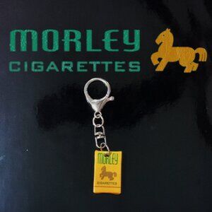 Yellow Morley Cigarette Box Keychain – Mini Replica Prop